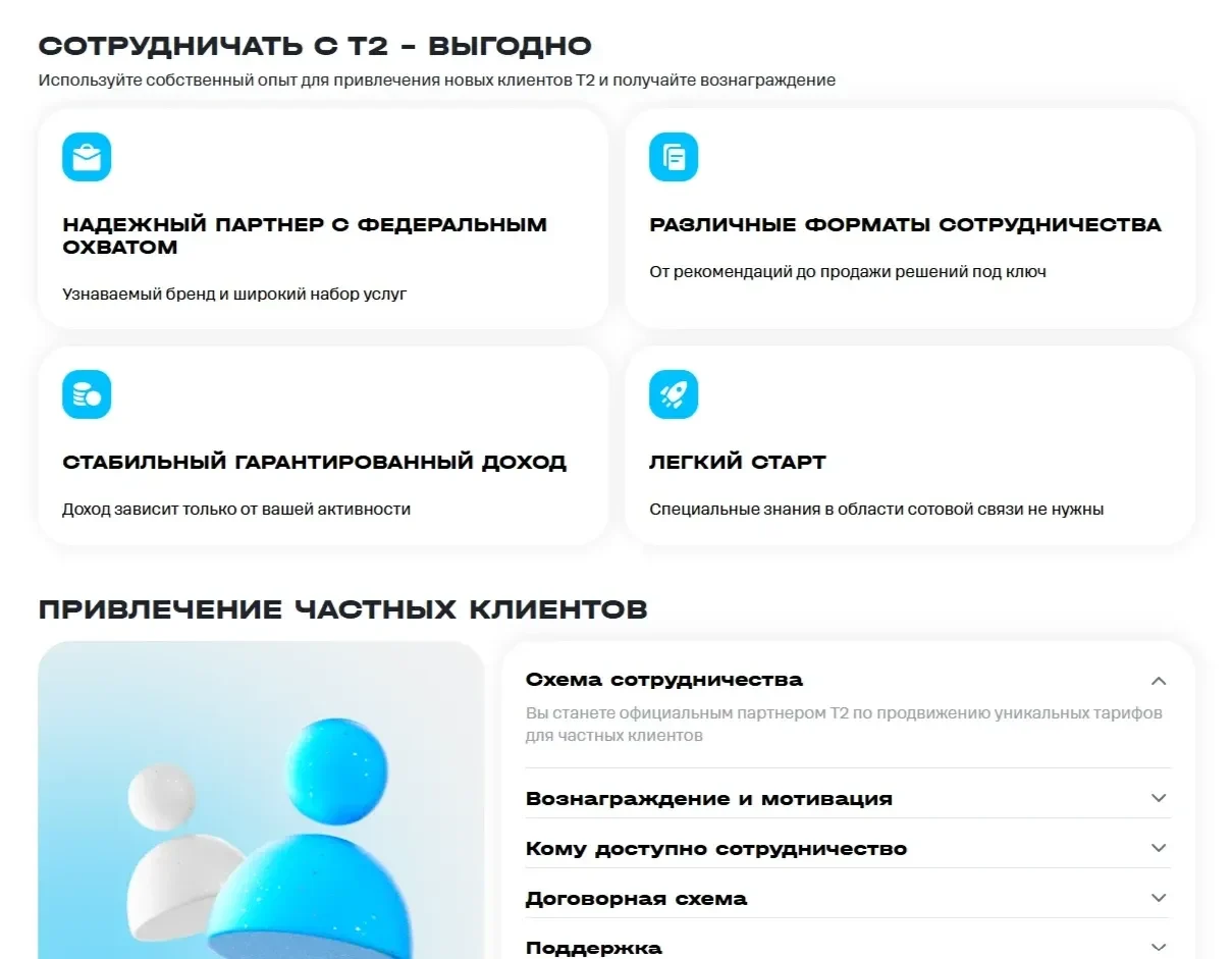 Скрин Страницы Карточка и плитка сайта T2
