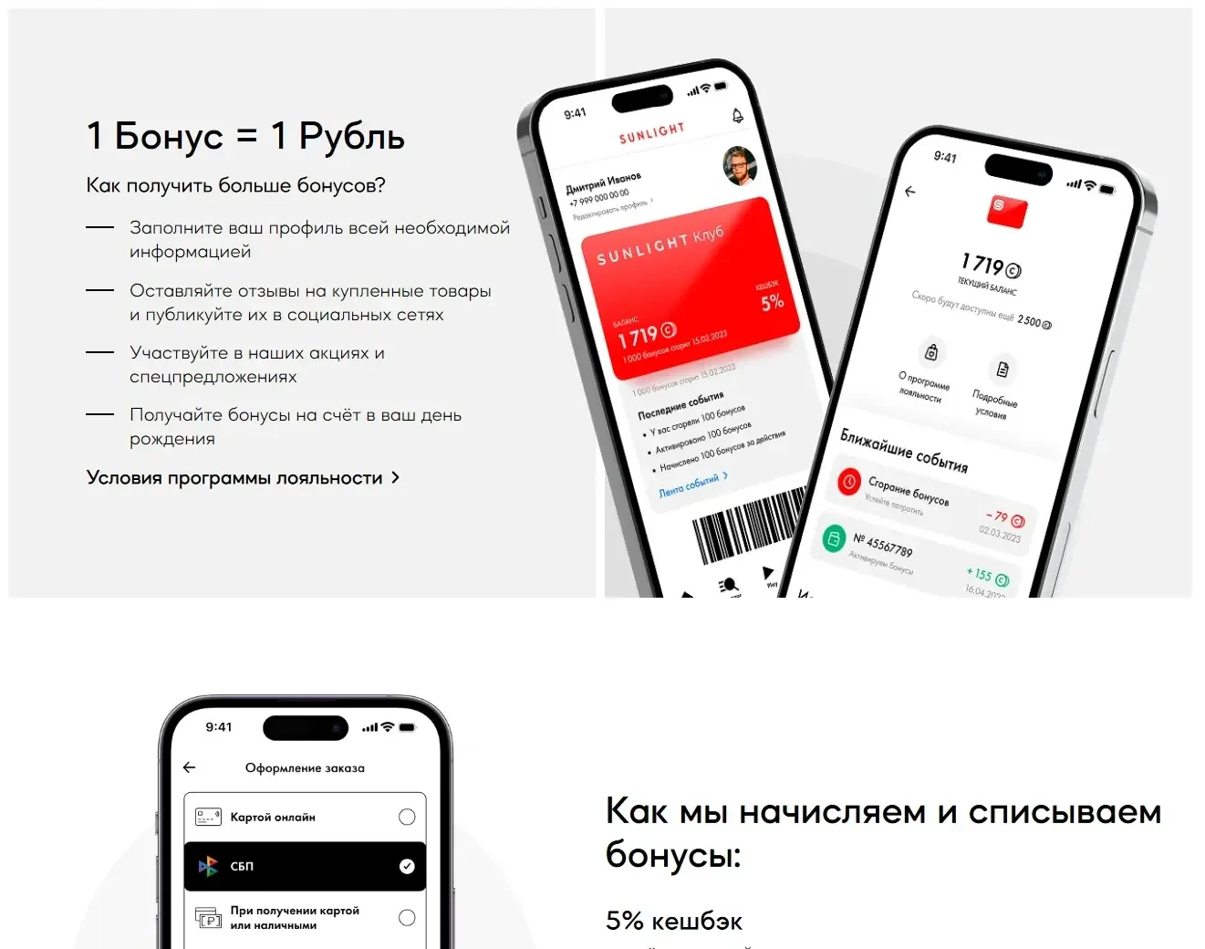 Изображение Страницы Иллюстрации сайта Sunlight