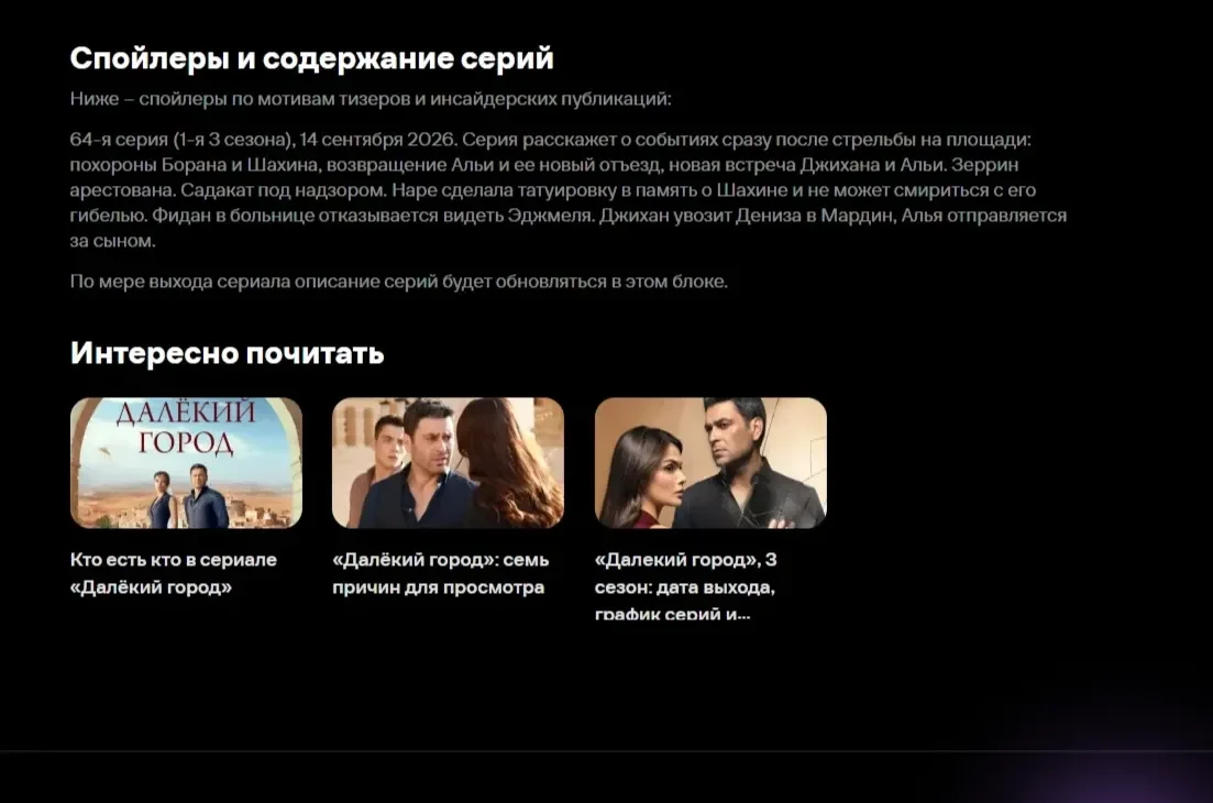 Фото Страницы Перелинковка на статьи сайта IVI