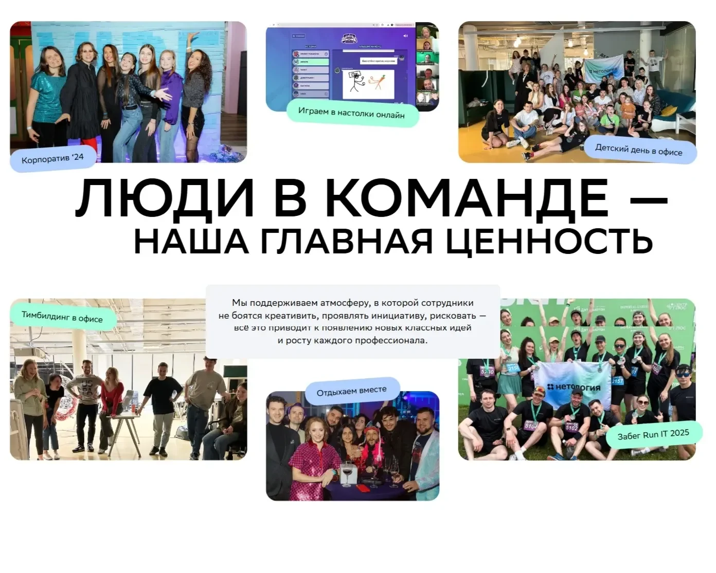 Картинка Страницы Галерея сайта Нетология