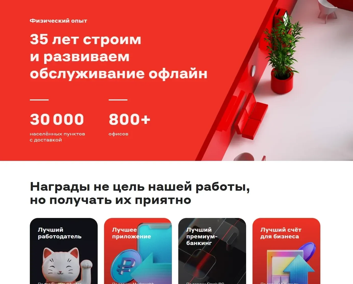 Скриншот Страницы Статистика сайта Альфа-Банк